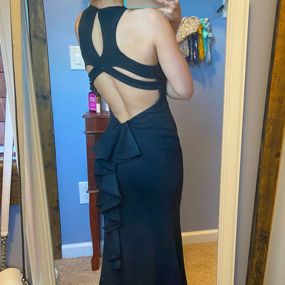 black formal dress